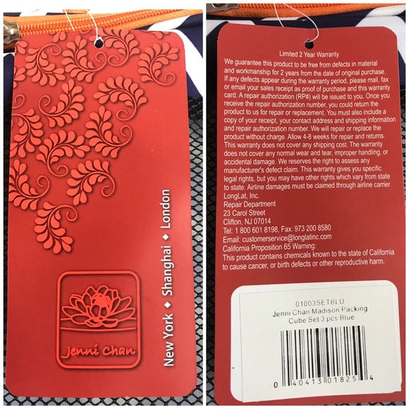 🆕 NWT 3pc Travel Packing Organizing System - Picture 8 of 8